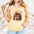 Fully Booked For Christmas Cozy Holiday Books Winter Reading Comfort Colors Tank Top Grey Fully Booked For Christmas Cozy Holiday Books Winter Reading Comfort Colors Tank Top Grey