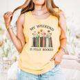 My Weekend Is Fully Booked Cozy Bookish Comfort Colors Tank Top Grey My Weekend Is Fully Booked Cozy Bookish Comfort Colors Tank Top Grey