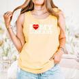 Fun I Love My Library Book Reader Bookworm Librarian Costume Comfort Colors Tank Top Grey