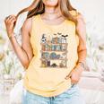Ghost Book Reading Books Lover Teacher Happy Halloween Comfort Colors Tank Top Grey Ghost Book Reading Books Lover Teacher Happy Halloween Comfort Colors Tank Top Grey