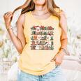 Ghost Christmas Reading Book Lover Library Christmas Teacher Comfort Colors Tank Top Grey Ghost Christmas Reading Book Lover Library Christmas Teacher Comfort Colors Tank Top Grey