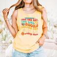 The Girl With The Books Became The Woman Writing Them Comfort Colors Tank Top Grey
