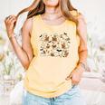 Halloween Ghost Book Lover Comfort Colors Tank Top Grey