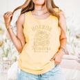 Horror Reading Spooky Vibes Bookish Horror Readers Book Club Comfort Colors Tank Top Grey