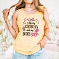 Iced Coffee & Reading Smut Books Girly Spicy Novels Comfort Colors Tank Top Grey