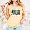 I'm With The Banned Books I Read Banned Books Lovers Comfort Colors Tank Top Grey
