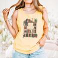 I'm With The Banned Books Reading Comfort Colors Tank Top Grey