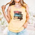 I'm With The Banned Read Banned Books Bookworm Men Women Comfort Colors Tank Top Grey