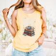 I'm Booked For The Winter Book Lover Comfort Colors Tank Top Grey