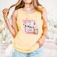 I'm A Kindle Girlie Book Lover Bookish Comfort Colors Tank Top Grey