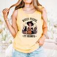I'm Reading Halloween Witch Book Lover Comfort Colors Tank Top Grey I'm Reading Halloween Witch Book Lover Comfort Colors Tank Top Grey