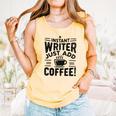 Instant Writer Just Add Coffee Author Book Writing Books Comfort Colors Tank Top Grey