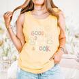 It's A Good Day To Read a Book Elementary Teacher Graphic Comfort Colors Tank Top Grey
