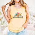 Its a Good Day To Read a Book Librarian Books Reading Floral Comfort Colors Tank Top Grey Its a Good Day To Read a Book Librarian Books Reading Floral Comfort Colors Tank Top Grey