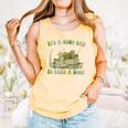 It's A Good Day To Read A Book Shirt Frog Reading Book Comfort Colors Tank Top Grey