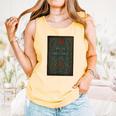 Jane Austen Pride And Prejudice Cover Mr Darcy Book Lovers Comfort Colors Tank Top Grey