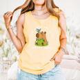 Just a Girl Who Loves Books And Capybaras Comfort Colors Tank Top Grey Just a Girl Who Loves Books And Capybaras Comfort Colors Tank Top Grey