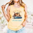 Just a Girl Who Loves Cats And Books Kitties Pet Art Lover Comfort Colors Tank Top Grey Just a Girl Who Loves Cats And Books Kitties Pet Art Lover Comfort Colors Tank Top Grey