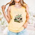 Just One More Chapter Book Lover Comfort Colors Tank Top Grey