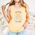 Just One More Chapter Cozy Book Lover Reading & Coffee Comfort Colors Tank Top Grey Just One More Chapter Cozy Book Lover Reading & Coffee Comfort Colors Tank Top Grey