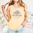 Just One More Chapter Floral Book Wildflower Aesthetic Art Comfort Colors Tank Top Grey