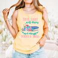 THIS LADY Will Never Own Enough BOOKS & YARN Comfort Colors Tank Top Grey THIS LADY Will Never Own Enough BOOKS & YARN Comfort Colors Tank Top Grey
