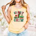 Library Crew Book Lovers Reader Teacher Librarian Christmas Comfort Colors Tank Top Grey Library Crew Book Lovers Reader Teacher Librarian Christmas Comfort Colors Tank Top Grey