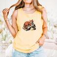 Life Is Better With Cats Coffee And Books Comfort Colors Tank Top Grey