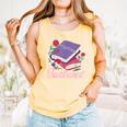 Literary Reading Book Introvert Booktrovert Reading Comfort Colors Tank Top Grey