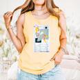 Little Miss Muffet Reading a Picture Book Comfort Colors Tank Top Grey Little Miss Muffet Reading a Picture Book Comfort Colors Tank Top Grey