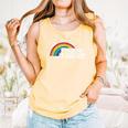 Take A Look It's In A Book Retro Reading Book Lover Comfort Colors Tank Top Grey