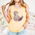 Marie Antoinette Reading A Book Comfort Colors Tank Top Grey