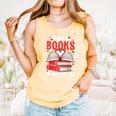 Maybe Books Are Addicted To Me Reading Present Comfort Colors Tank Top Grey