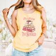 Not Today I'm Booked Book Lover Book Stack Coquette Bow Comfort Colors Tank Top Grey Not Today I'm Booked Book Lover Book Stack Coquette Bow Comfort Colors Tank Top Grey