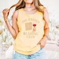 One-Handed Reading Club Smutty Book Lover Comfort Colors Tank Top Grey One-Handed Reading Club Smutty Book Lover Comfort Colors Tank Top Grey