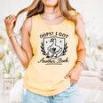 OOPS I GOT Another Book Design Comfort Colors Tank Top Grey