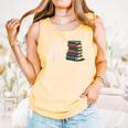 The Original Handheld Device Book Fair Book Lover Comfort Colors Tank Top Grey