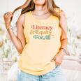 Protect Libraries Banned Books Literacy And Equity For All Comfort Colors Tank Top Grey Protect Libraries Banned Books Literacy And Equity For All Comfort Colors Tank Top Grey