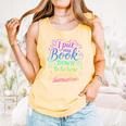 I Put My Book Down To Be Here Whimsical Graphic For Readers Comfort Colors Tank Top Grey I Put My Book Down To Be Here Whimsical Graphic For Readers Comfort Colors Tank Top Grey