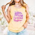 Quietly Thriving In Fictional Realms Book Lovers Comfort Colors Tank Top Grey Quietly Thriving In Fictional Realms Book Lovers Comfort Colors Tank Top Grey