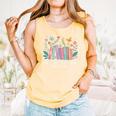 There Is No Such Thing As Too Many Books Reading Teacher Comfort Colors Tank Top Grey