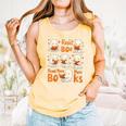 Read Boo KS Read More Bo KS Cute Ghost Reading Book Comfort Colors Tank Top Grey Read Boo KS Read More Bo KS Cute Ghost Reading Book Comfort Colors Tank Top Grey