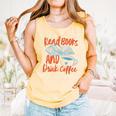 Read Book And Drink Coffee Book Club Reading Comfort Colors Tank Top Grey