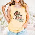 Read Books Drink Coffee For Women Comfort Colors Tank Top Grey