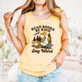 Read Books Be Kind Stay Weird Bookish Silly Goose Reading Comfort Colors Tank Top Grey
