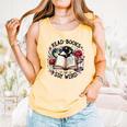 Read Books Be Kind Stay Weird Dragon Book Lover Comfort Colors Tank Top Grey Read Books Be Kind Stay Weird Dragon Book Lover Comfort Colors Tank Top Grey