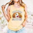 Read More Books Teacher Halloween Men Women Comfort Colors Tank Top Grey