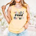 Read Children's Books Teacher Comfort Colors Tank Top Grey Read Children's Books Teacher Comfort Colors Tank Top Grey
