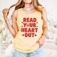 Read Your Heart Out Book Lover Reading Teachers Kids Comfort Colors Tank Top Grey Read Your Heart Out Book Lover Reading Teachers Kids Comfort Colors Tank Top Grey