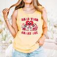 Read Your Heart Out Valentines Day Teachers Book Lovers Comfort Colors Tank Top Grey